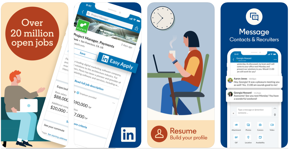開發一個像 LINKEDIN 這樣的社交媒體APP